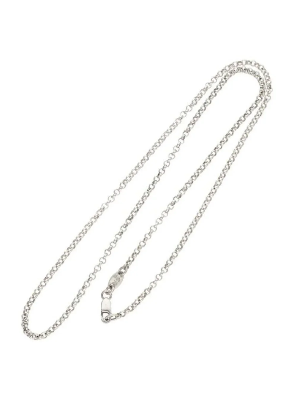 Chrome Hearts Neckchain Roll Chain Silver Necklace